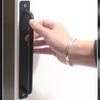 4ks Dřevěná dveřní Okenní klika Hliníková slitina Balkonový Glass Move Samolepící povrchově namontovaná malá rukojeť a tahací knoflík slitina push