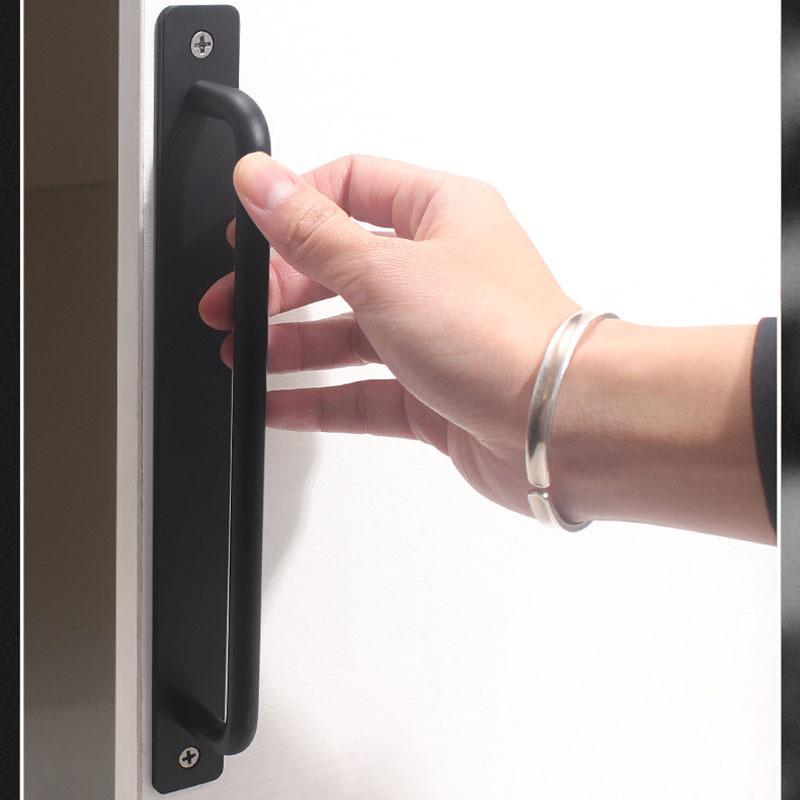 4ks Dřevěná dveřní Okenní klika Hliníková slitina Balkonový Glass Move Samolepící povrchově namontovaná malá rukojeť a tahací knoflík slitina push