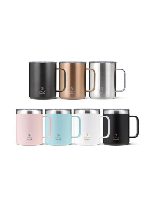 CARRY BOTTLE Standard 360ml Hrnek Izolovaná láhev Nerezový hrnek na kávu Termoska Kempingový hrnek