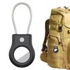 HdoorLink For Apple AirTag Tracker GPS Locator Keychain Protector Cover Safety Lock Protective Case Anti Lost Secure Holder For AirTags