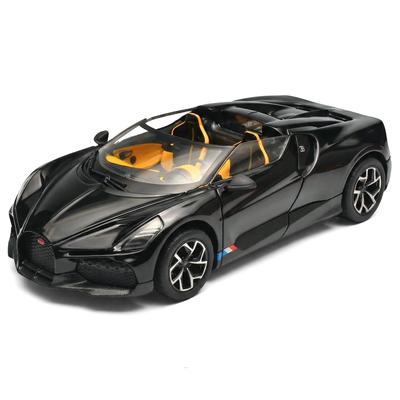 1/24 Bugatti Mistral W16 Supercar Alloy Car Diecasts & Toy Vehicles Car Model Miniature Scale Model Car Toys for Children