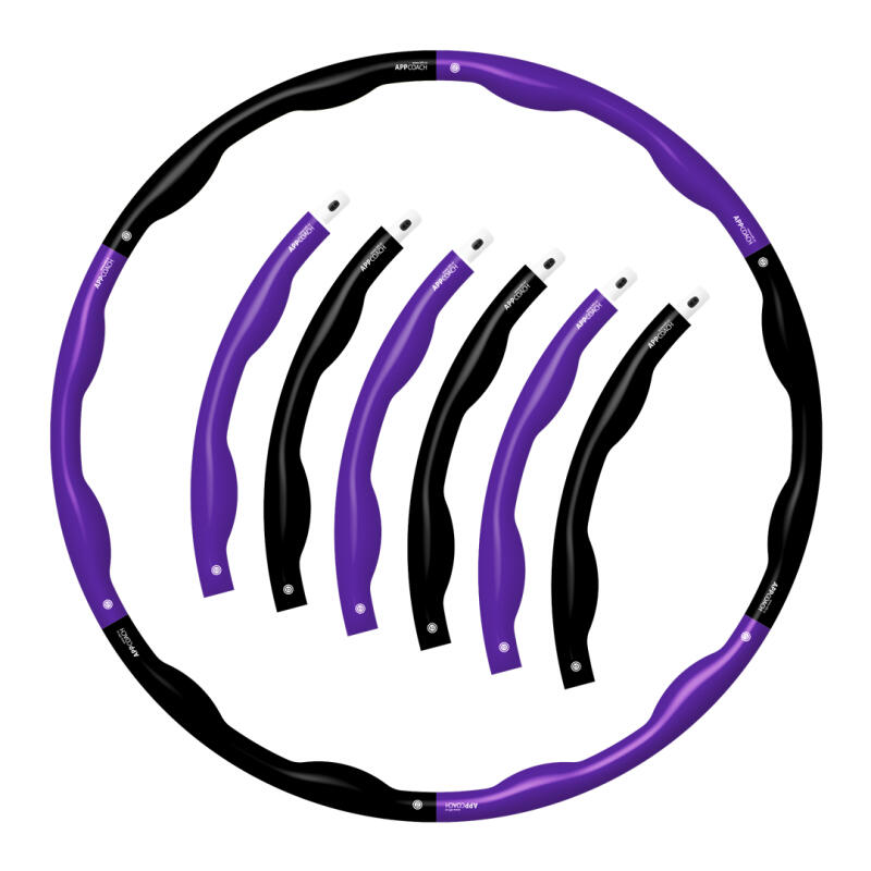 Top-quality hula hoop (2.1kg) belly fat acupressure diet hoop