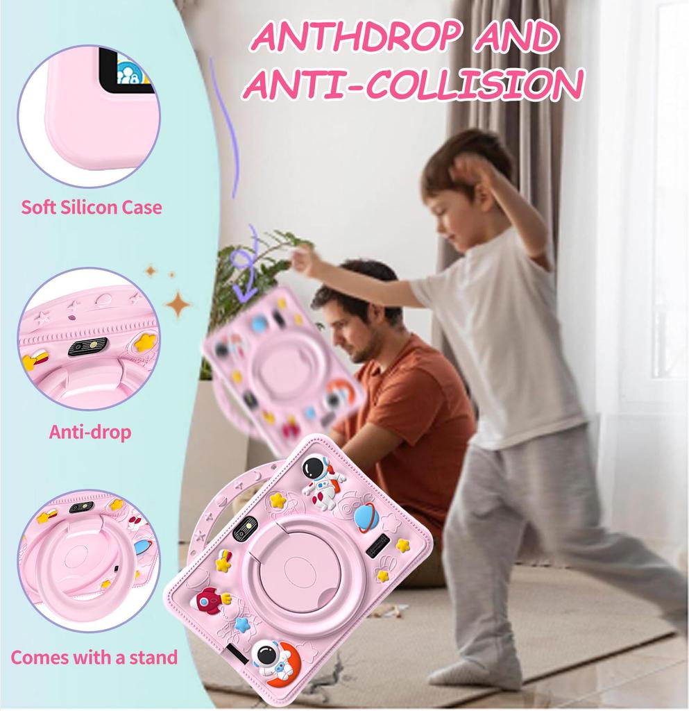 7-inch Kids Tablet: Android, Anti-drop, WiFi, Bluetooth