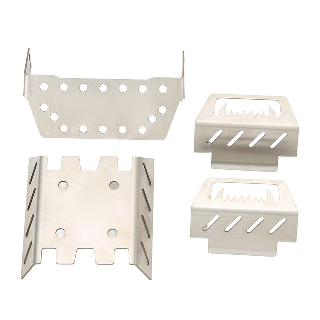RC Chassis Armor Stainless Steel RC Body Guard Armor Accessory for YK4102 YK4103 YK4082 1 8 1 10 RC Car
