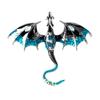 Retro Oil Drip Cartoon Dragon Shape Brooch Zodiac Personality Suit Coat Accessories Pin Jewelry