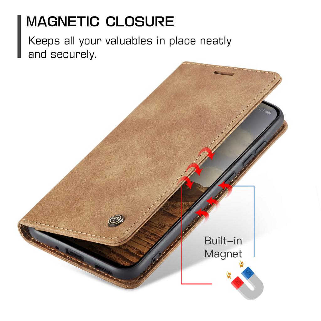 For Oppo Reno13 Pro 5G Wallet Case CASEME 013 Series PU Leather Phone Cover Stand