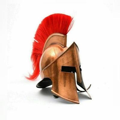 Casco de película espartana rey Leonidas casco espartano, casco de película 300 totalmente funcional