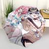 1 Stück Outdoor-Schirm mit niedlichen Anime-Charakteren - Automatisches Öffnen/Schließen, Tragbares 3-fach faltbares Design, 8-Speichen-Eisenrahmen - Perfektes Geschenk für Fans, Tr