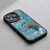 Cartone Animato Gumball Carino Modello Poster Custodia per Telefono Per iPhone 16 15 14 13 12 11 Plus Pro Max Pelle di Agnello Cover in Silicone nero