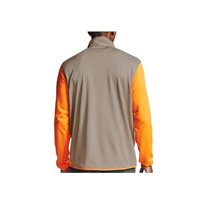 Under Armour Storm 1/2 Zip Stand Collar Fleece Sports Jacket Men Jackets Highland-Tan 1357084-200