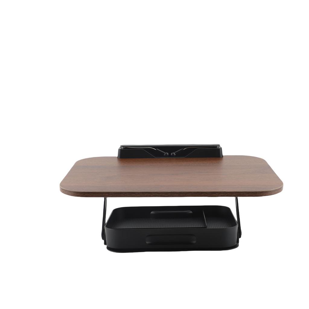 Book Stand with Storage MDF 360 Degree Rotating Foldable Desk   Book Holder for Textbook Cookbook Laptop