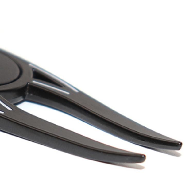 Premium Magnetic Golf Divot Repair Fork With Bottle Opening Function Customizable Logo Marking For Player
