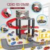 Children's Parking Toy Set Three-dimensional Multi-layer Car Assembly Rail Car Parent-child Interaction Gift Boy