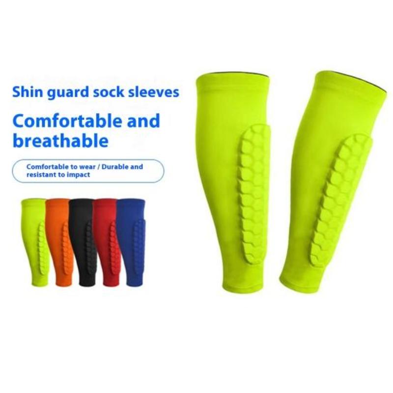 1 Pc Soccer Shin Guard for Kids Youth Adult Calf Compression Sleeve