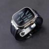 Luxury Rubber Strap For Apple Watch Band Series 9 8 7 45mm 41mm Ultra 49mm Silicone Sport Bracelet For IWatch 6 5 44mm 40mm 42mm