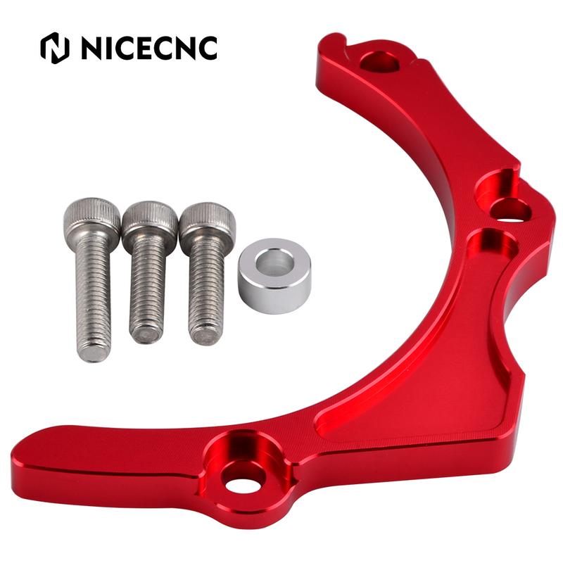 NICECNC ATV Aluminum Engine Case Saver Guard Protector Cover For Honda Sportrax 450 TRX450R TRX450ER TRX 450R 450ER 06-14 Black