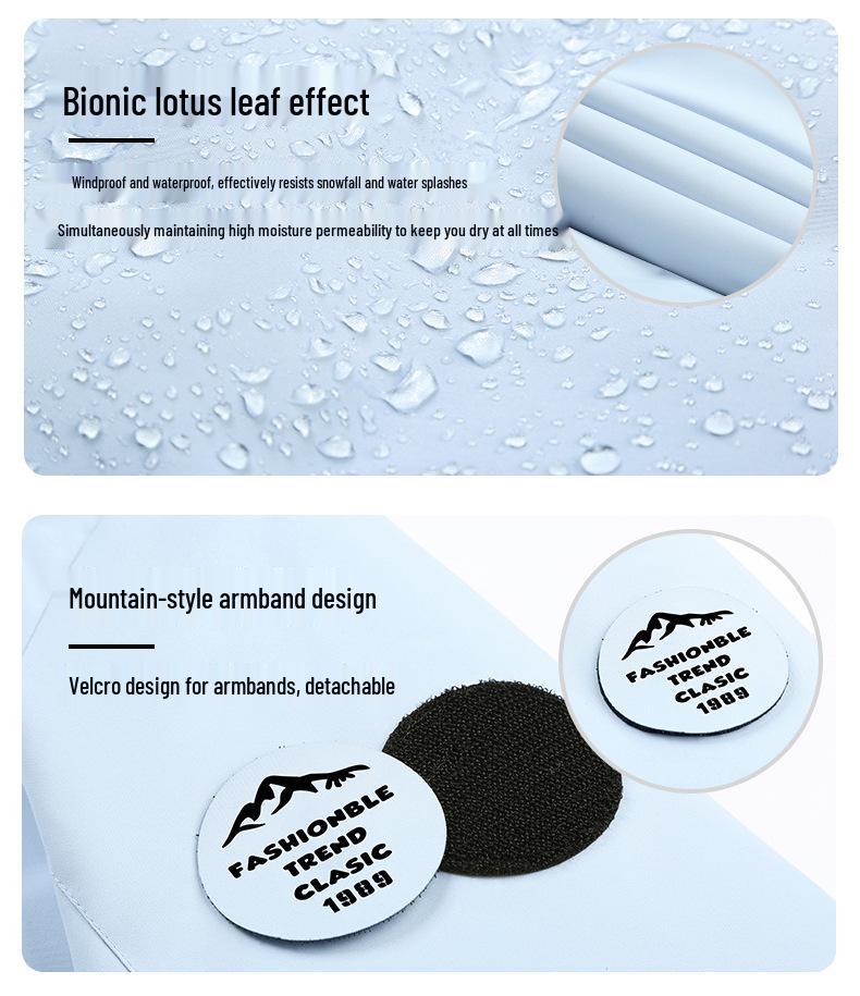 Goldene Schuppe Herren & Damen Winter Wasserdichte Wolljacke - 2025 Outdoor Winddicht, Verdickt für Wärme