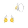 Zinc Zinc Alloy Snail Jewelry Delicate Snail Opening Rings Cute Snail Stud Earrings  Women