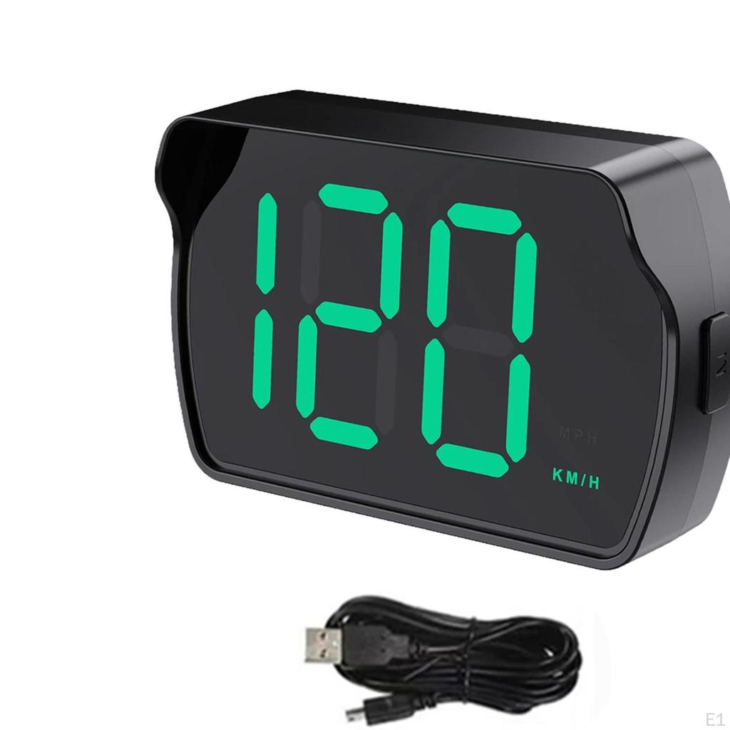 Car Head up Display Big Font LCD for Buses All Vehicle Cars USB Cable