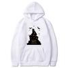 Autumn Winter Halloween Castle Personalized Printed Hoodie Men's Fashion Warm Sweatshirt Casual Street Wear Warm Hoodie