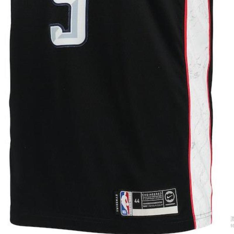 New Nike Basketball Jersey 2018/19 Season, Washington Wizards, Bobby Portis Size 5 Men's Black AJ4651-010