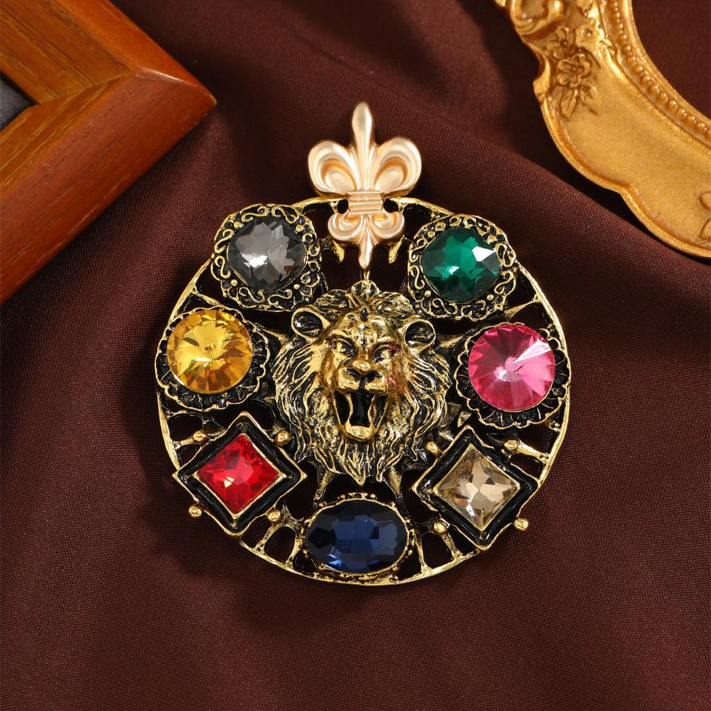 Mode - Fransen mit Nieten Herrenanzug Brosche Minimalistisch Vielseitiges Sakko-Accessoire