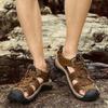 Classic Men 'S Sandals Summer Soft Sandals Comfortable Mens Shoes Genuine Leather Sandals Big Size Soft Outdoor Casual Shoes Men