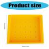 Portable Golf Practice Ball Holder Plastic Golf Ball Dispenser Tray with Hole for Outdoor Home Indoor Office Golfer