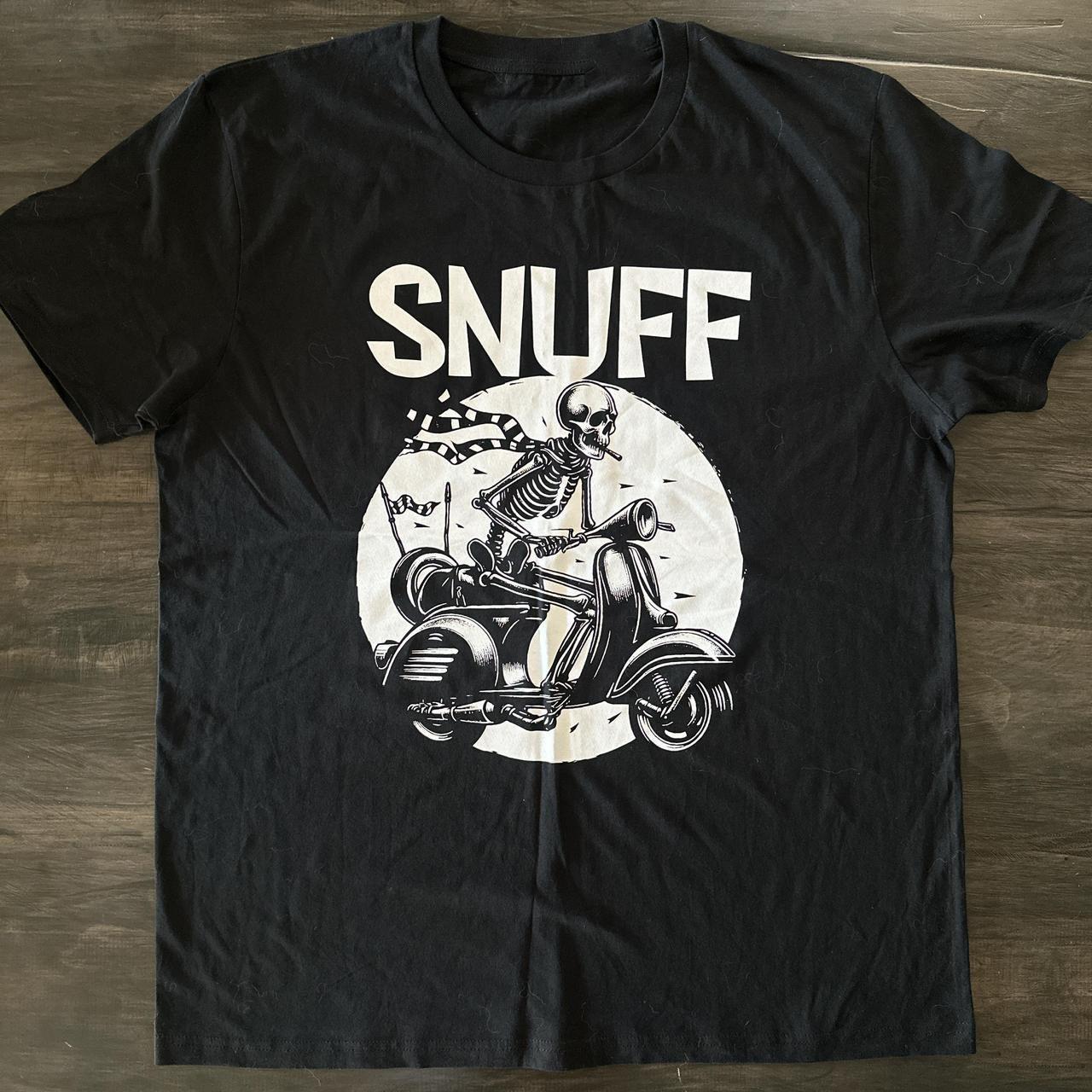 VTG Snuff Band Gift For Fans Heavy Cotton Black T Shirt Unisex CM434 XXL