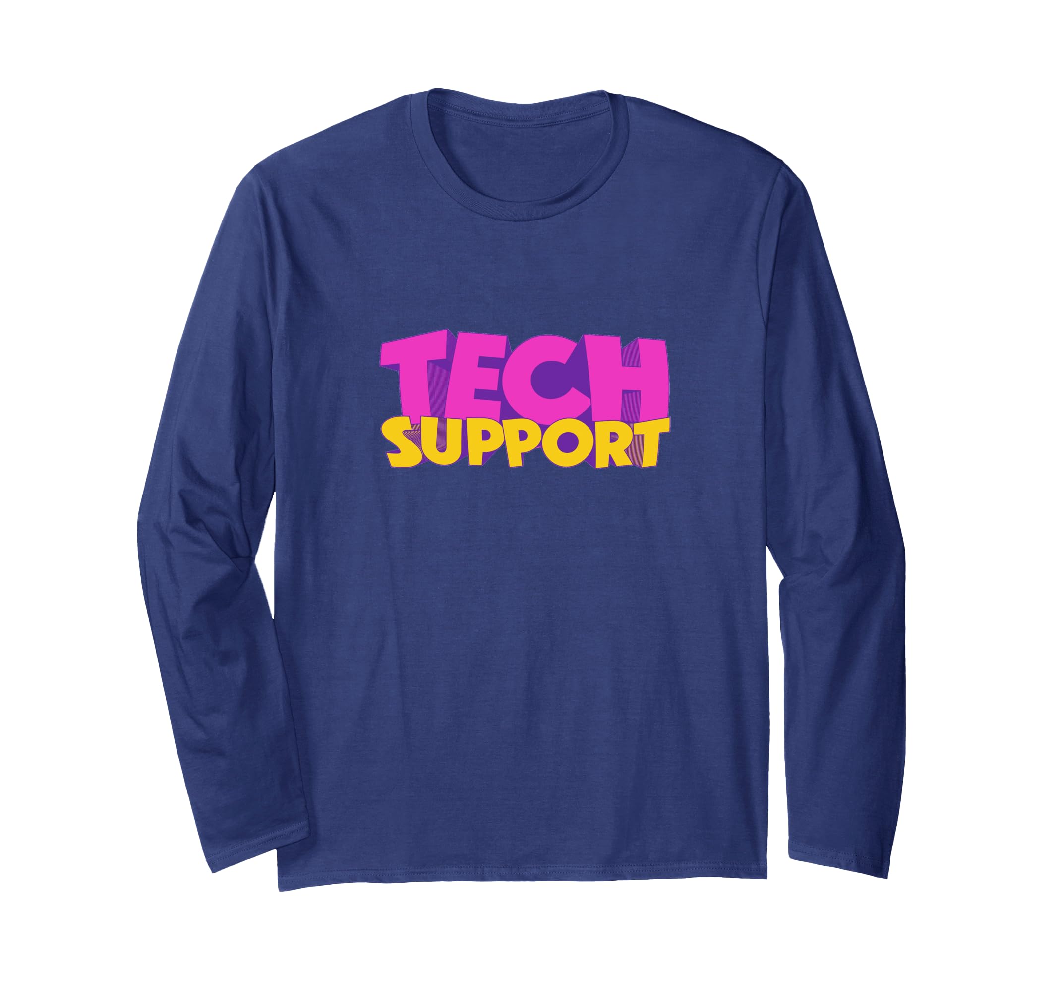 Tech Support Urban. Long-Sleeve T-Shirt синий