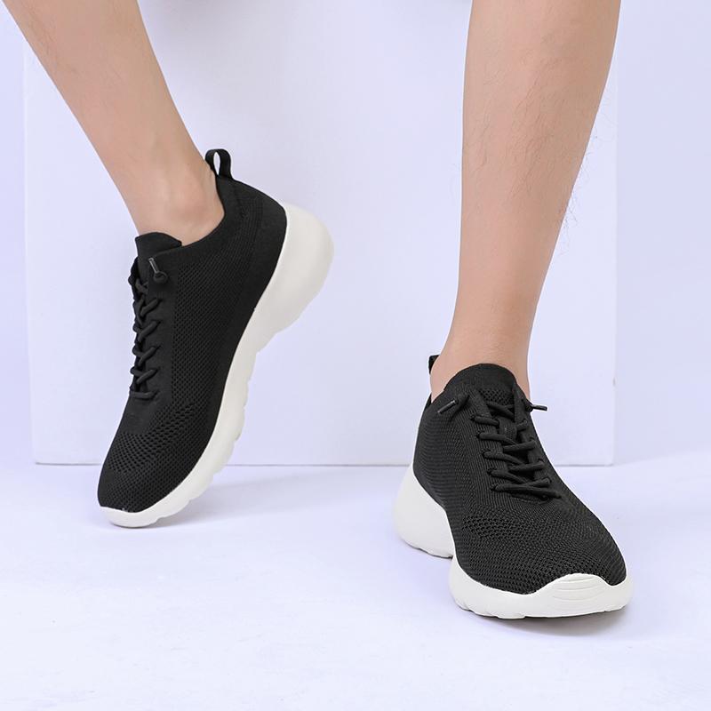 Men's Running Shoes Breathable Man Sports Sneakers Lace Up Comfort Casual Walking Shoes Athletic Training Footwear