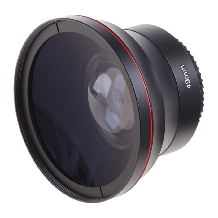 49/52/55/58mm Professional Wide Angle Lens Macro Portion 0.43x for Photography