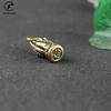 Handmade Brass Buddhism Praying Buddha Hand With Lotus Base DIY Copper Zen Bracelet Beads Desk Decor Mini Hand Pray Figurines