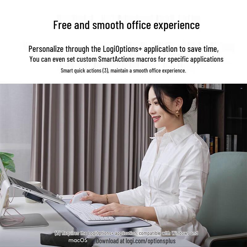 Logitech Wave Combo Wireless Ergonomic Keyboard Mouse Set