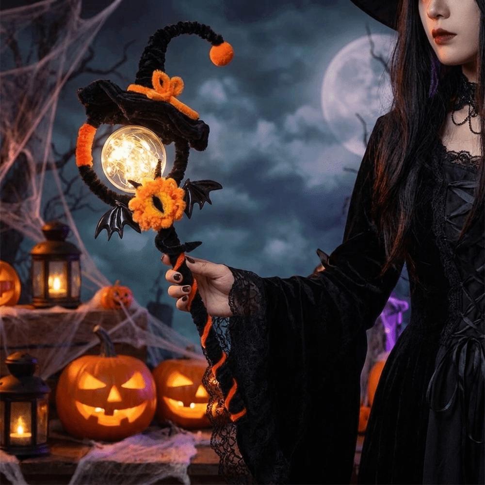 DIY Kit Halloween DIY Fairy Stick Bendable Halloween Handheld Lantern Handcraft Art