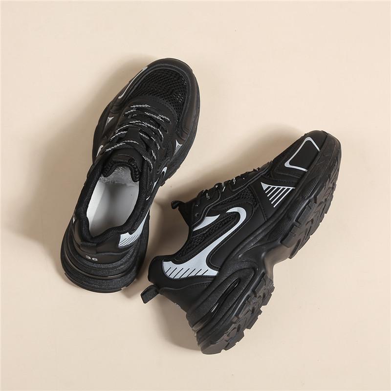 Fashion Women's Sneakers Summer 2025 Shoes On Platform Tennis Female Woman-shoes New Thick Sole Fashion Silver Trainers Roses Womens Sne