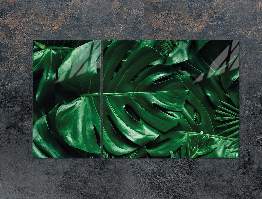 SZKLANA PŁYTA OCHRONNA NA KUCHENKĘ 90x52 MONSTERA