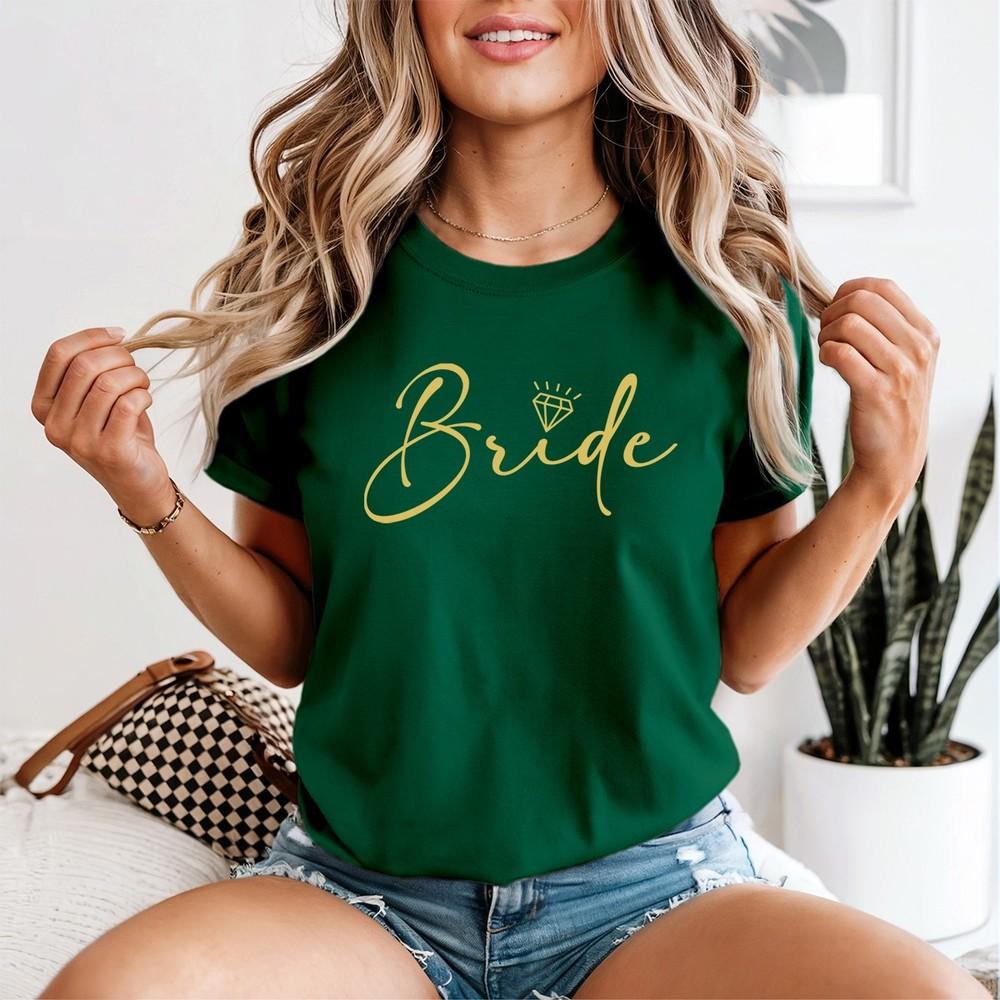 Bride Bridesmaid Party Unisexs Tshirt Bachelorette Team Bride Hen Do