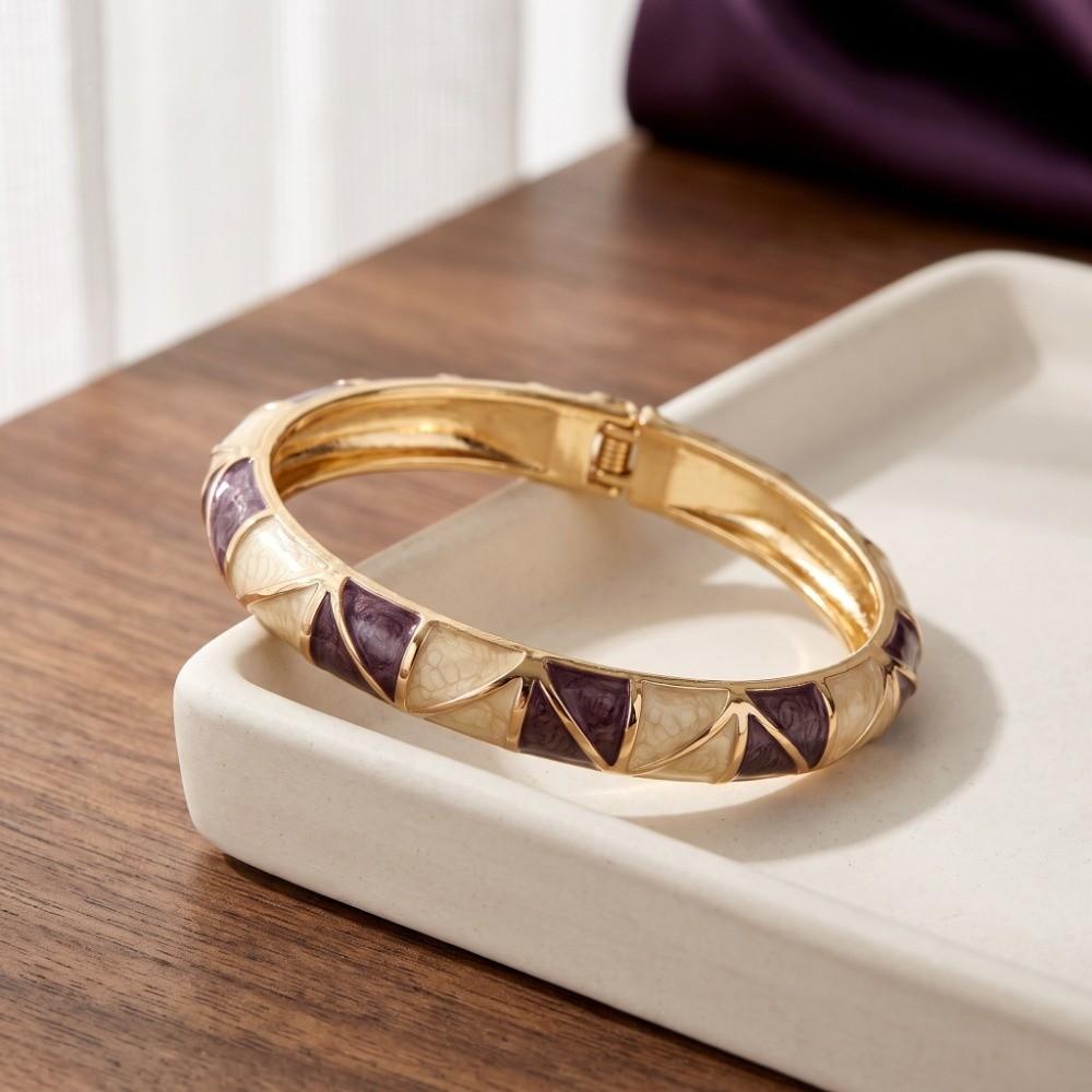 Willow Leaf Chinese Bamboo Joint Bangle Grid Bamboo Women's Hand Bracelet Ladies