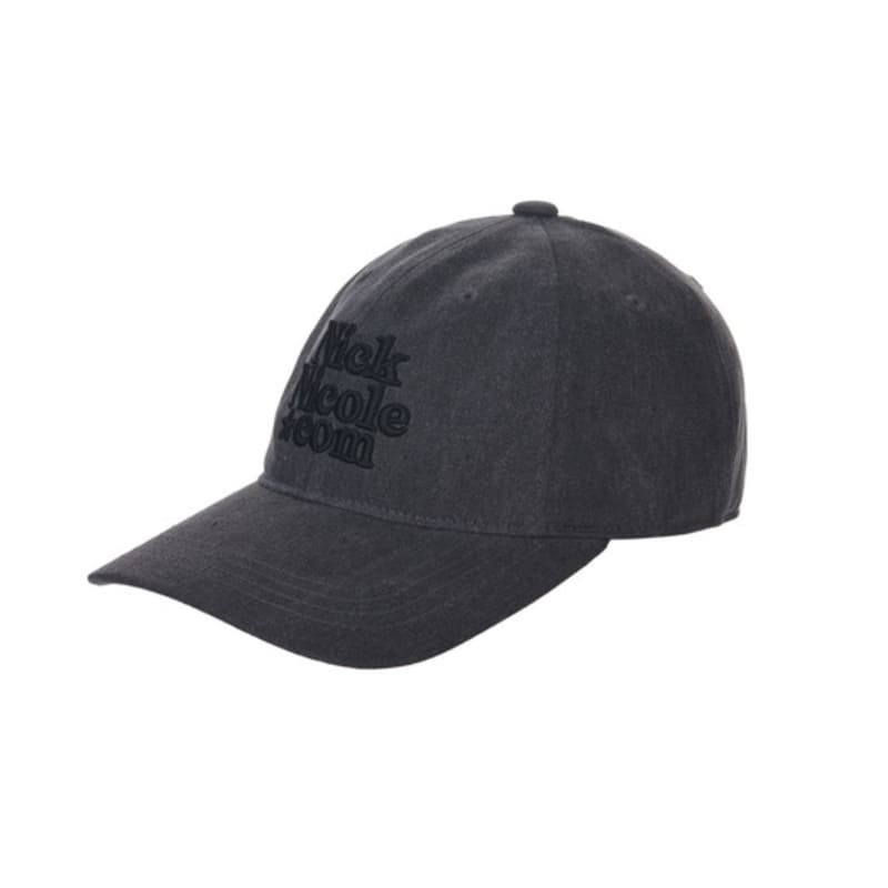 NICK&NICOLE NN DOTCOM SIGNATURE BALL cap_DENIM CHARCOAL