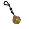 Gold-Plated Horse Pendant Keychain Charm – Unisex Handmade Jewelry, New Chinese Style