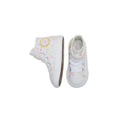Baby All Star 1V High Top Toddler Shoes White 766878C