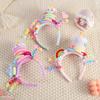 Birthday Atmosphere Girls Headband Party Supplies Colored Torsion Bar Hair Accessory Creative Hair Hoop Pography Props