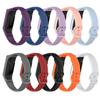 Soft Sport Bracelet Silicone Replacement Metal Buckle Band Strap