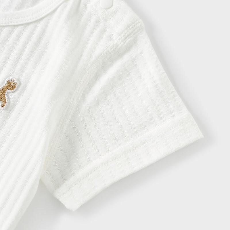 Tongtai Unisex Bawełniany Krótki Rękaw Zestaw dla Niemowląt