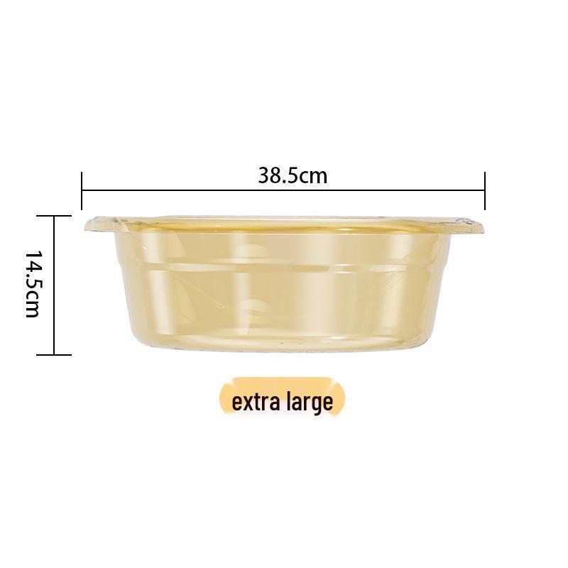 

Прочный большой прозрачный многоцелевой таз для овощей, стирки и мытья ног