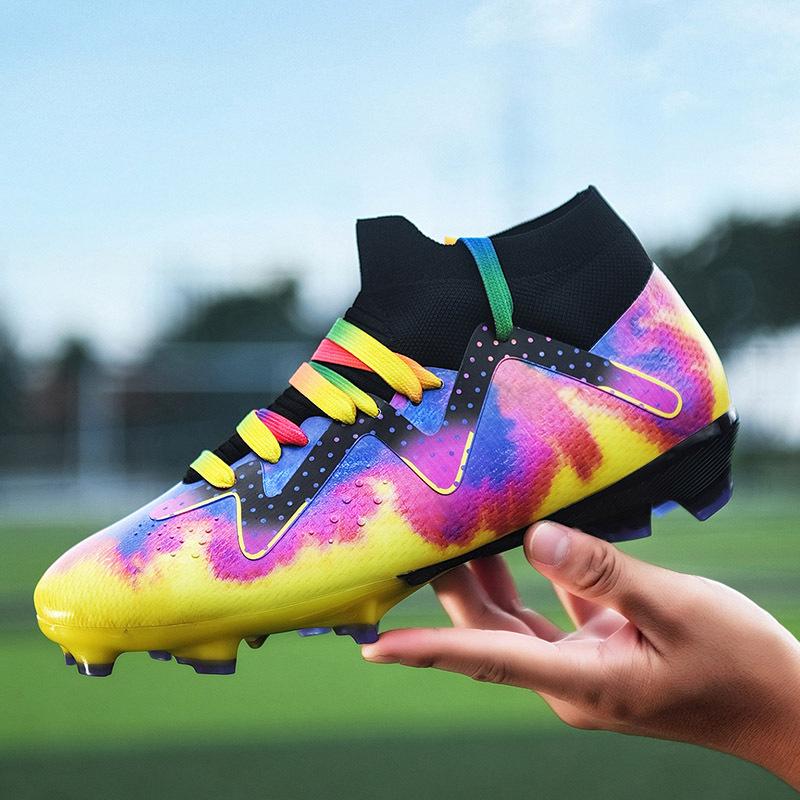 Large size men's and women's football shoes New student adult long nails broken nails artificial ping competition training shoes