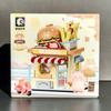 LULU Pig 608071-5 Magic Street Scene Building Blocks Set Kids Ages 7-14 ABS Plastic Small DIY Educational Toy