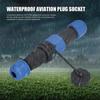 Robust SP13 IP68 Aviation Cable Connectors with Soldering and Screw Connection Perfect for Outdoor and Industrial Use