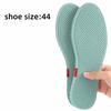 Cotton Anti-Odor Insoles Elastic Net Eye Breathable Insole Bamboo Charcoal Insoles  Sports Shoes